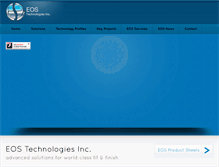 Tablet Screenshot of eosti.com
